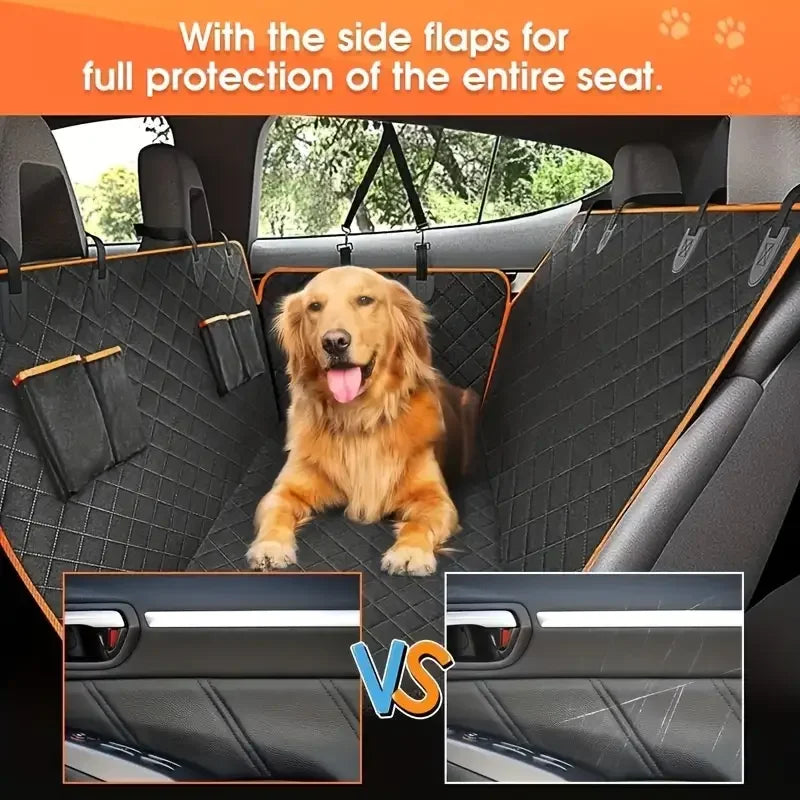 Dog Car Seat Cover for Pets 100% Waterproof Seat Cover