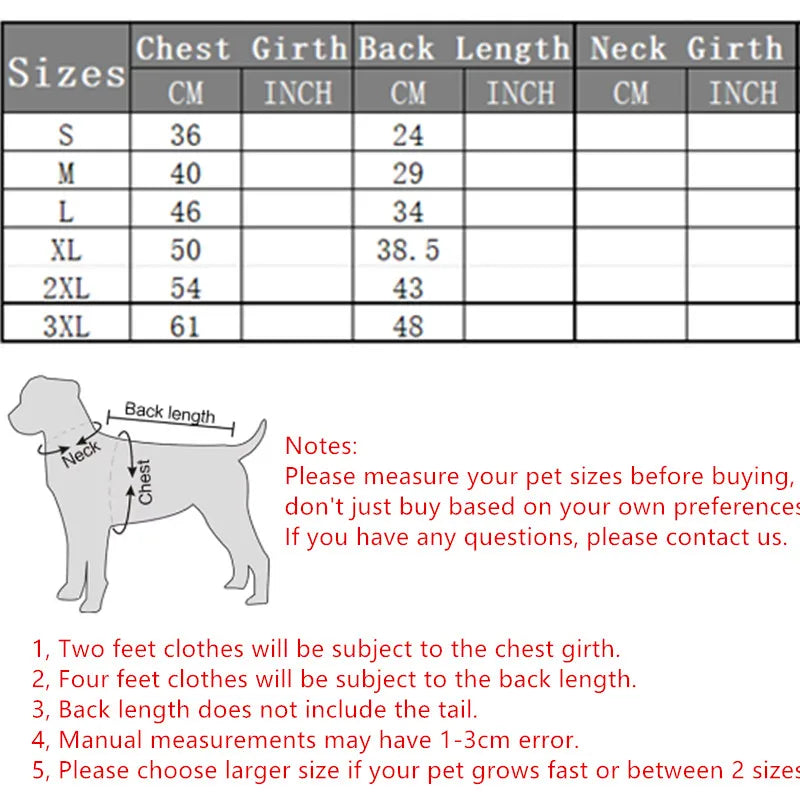 Waterproof Dogs Clothes Reflective